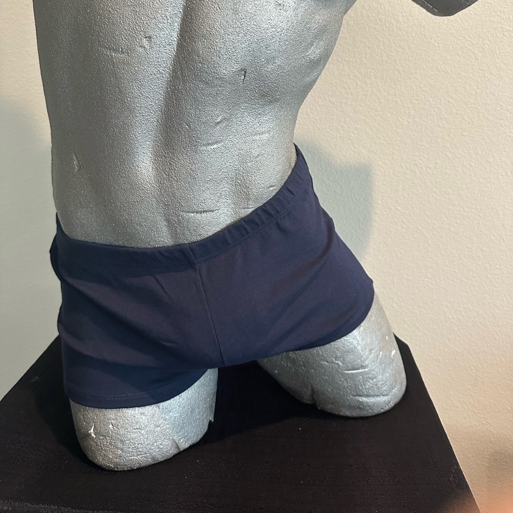 Trim Poly-Cotton Boxer #132 -Dark Navy